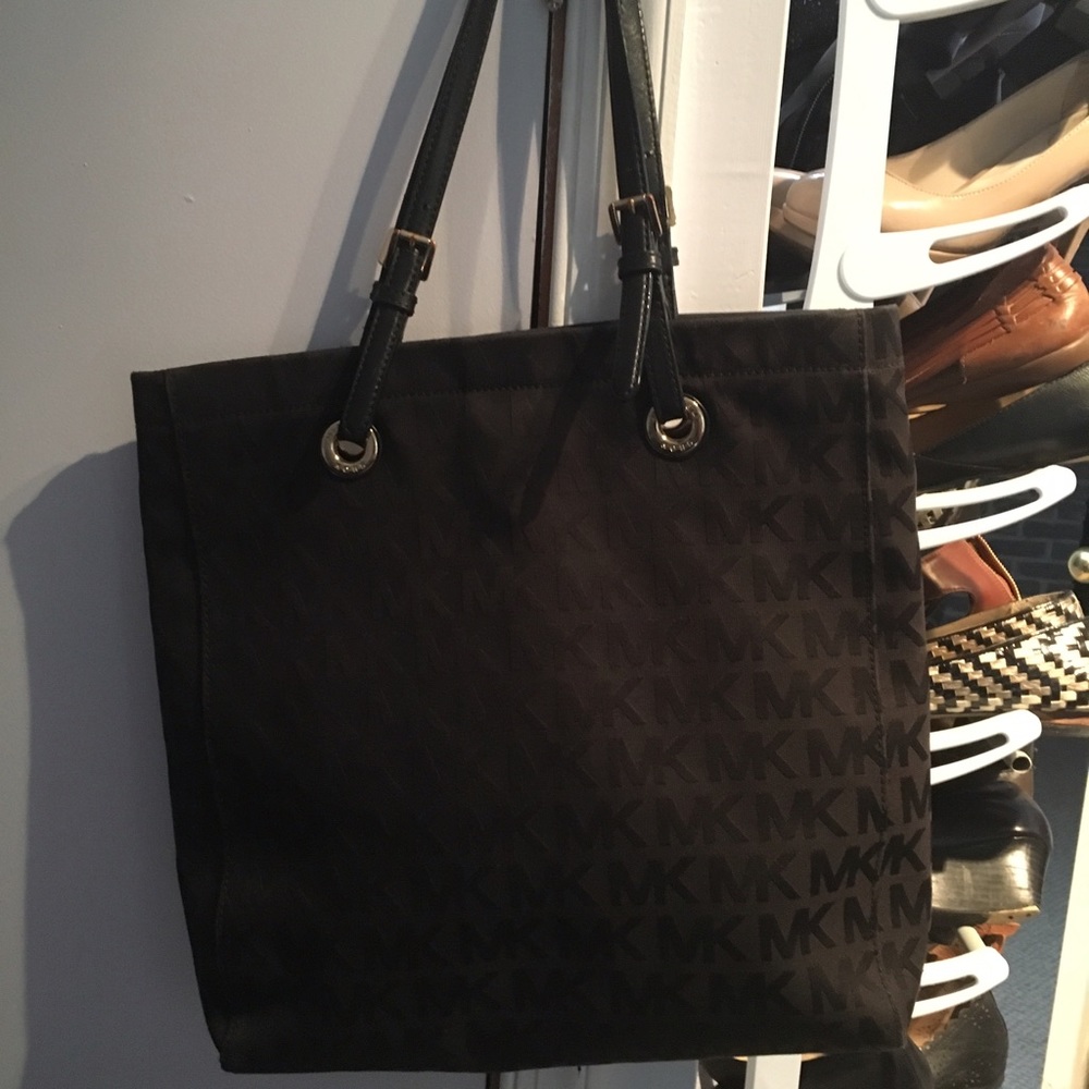 Black Michael Kores Tote