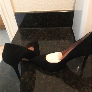 Suede heels