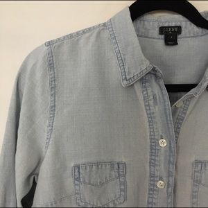 J. crew 100% cotton button up blouse