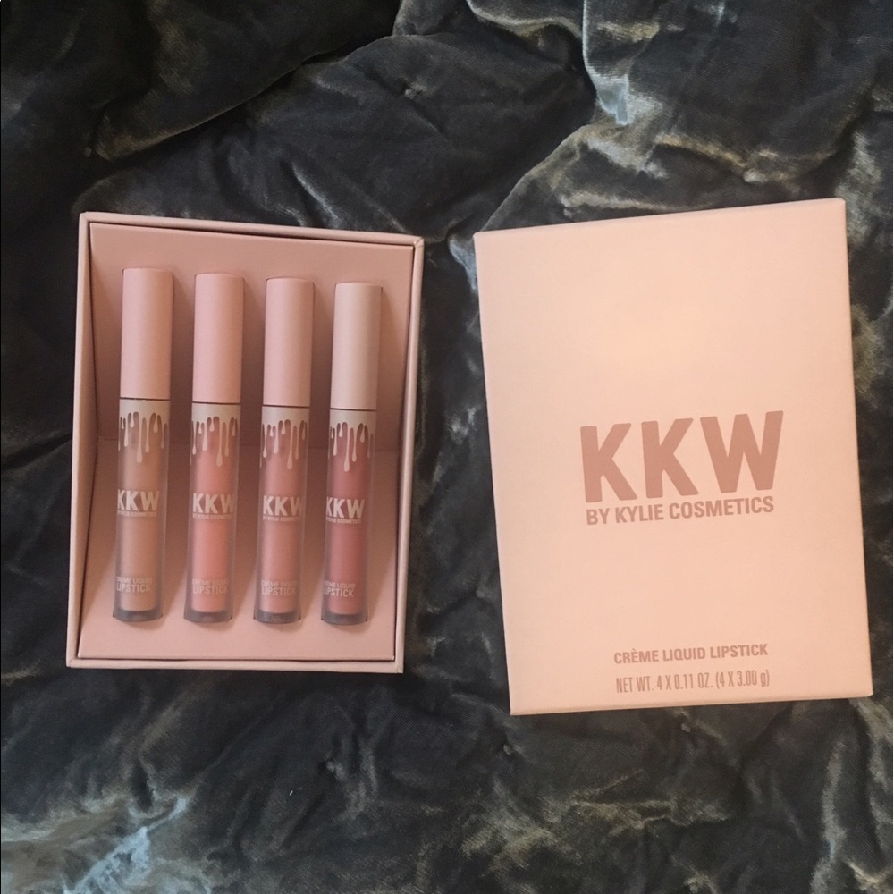 KKW by Kylie Cosmetics Crème Liquid Lipstick Set
