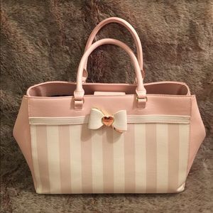 Betsey Johnson Striped Handbag