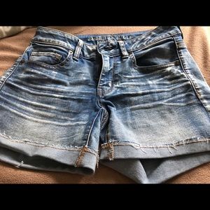 American eagle jean shorts cutoffs