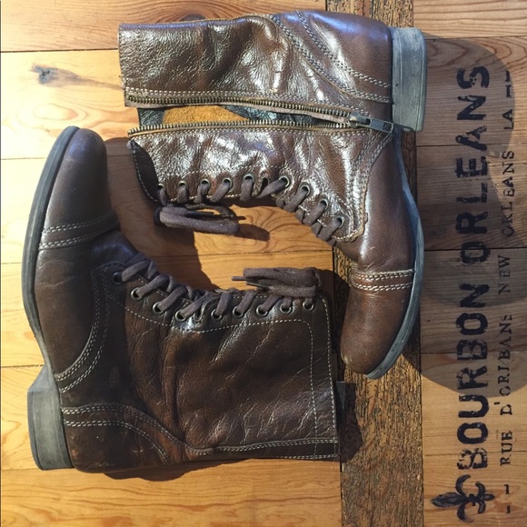 Steve Madden Shoes - Steve Madden troopas dark brown 7.5
