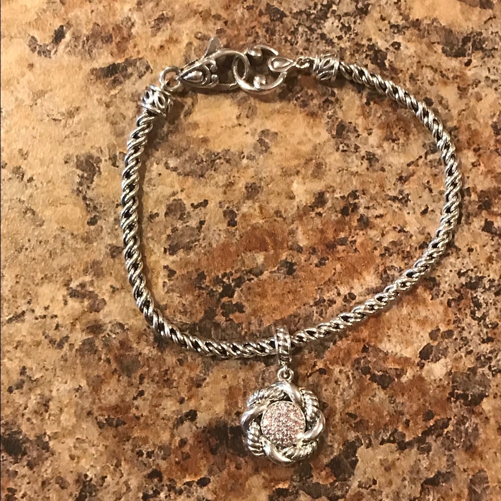 Beautiful sterling silver JAI bracelet