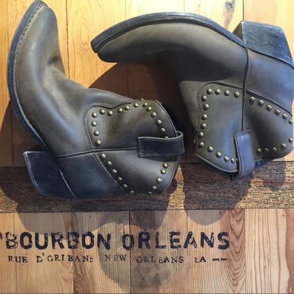 Free People Shoes - Studded Jeffery Campbell ankle boots 9 never worn