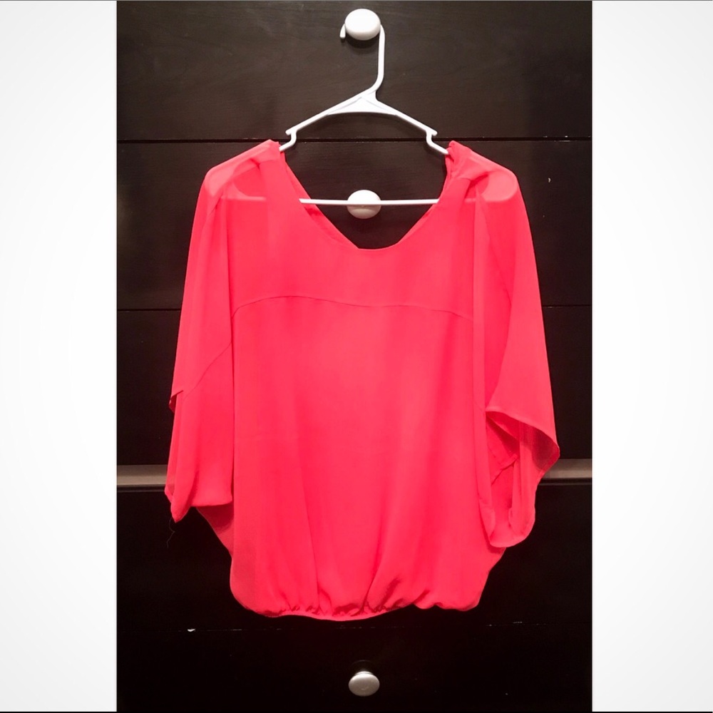 NWOT Beautiful Coral Top from Express