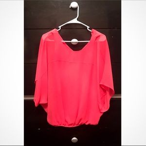 NWOT Beautiful Coral Top from Express