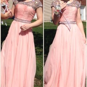 Sherri Hill pink prom gown Size 2 #11181