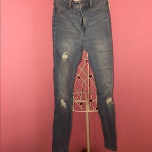 hollister high rise Jean jeggings