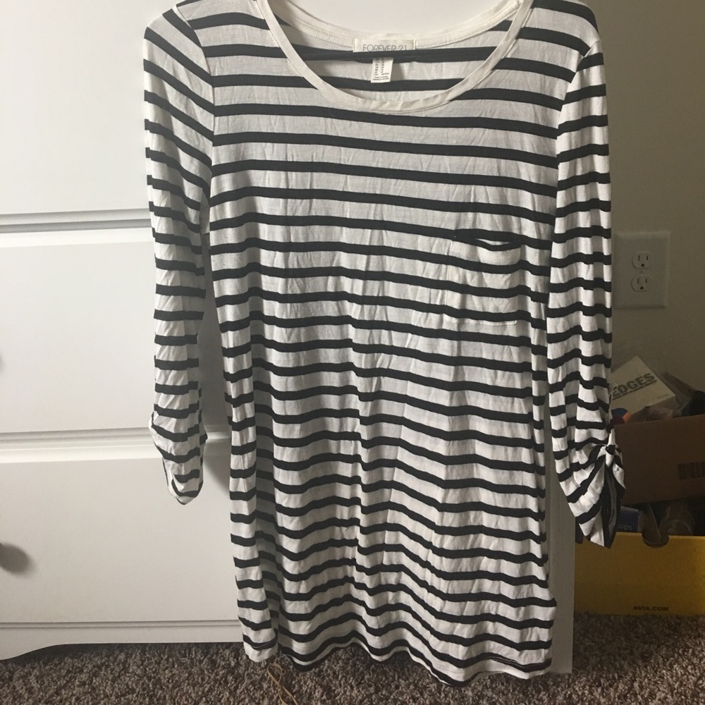 Forever 21 striped tunic!