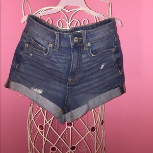 Bethany Mota high rise shorts