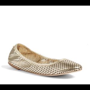 Tory Burch Jesse Flat Metalic