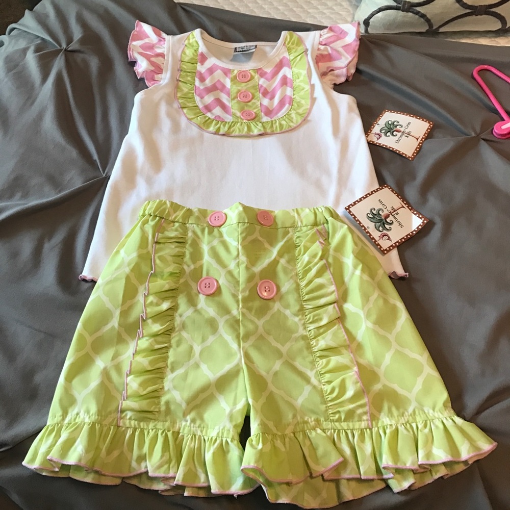 Girls shrimp and grits outfit