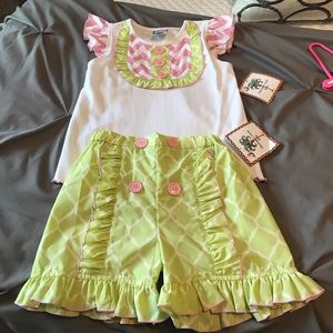 Girls shrimp and grits outfit