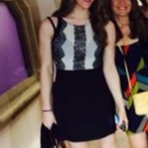 Black and white Cocktail dress
