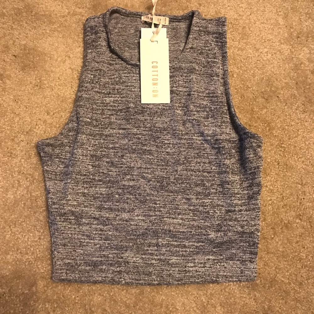 Cotton On, Sleeveless Crop Top - Picture 1 of 2