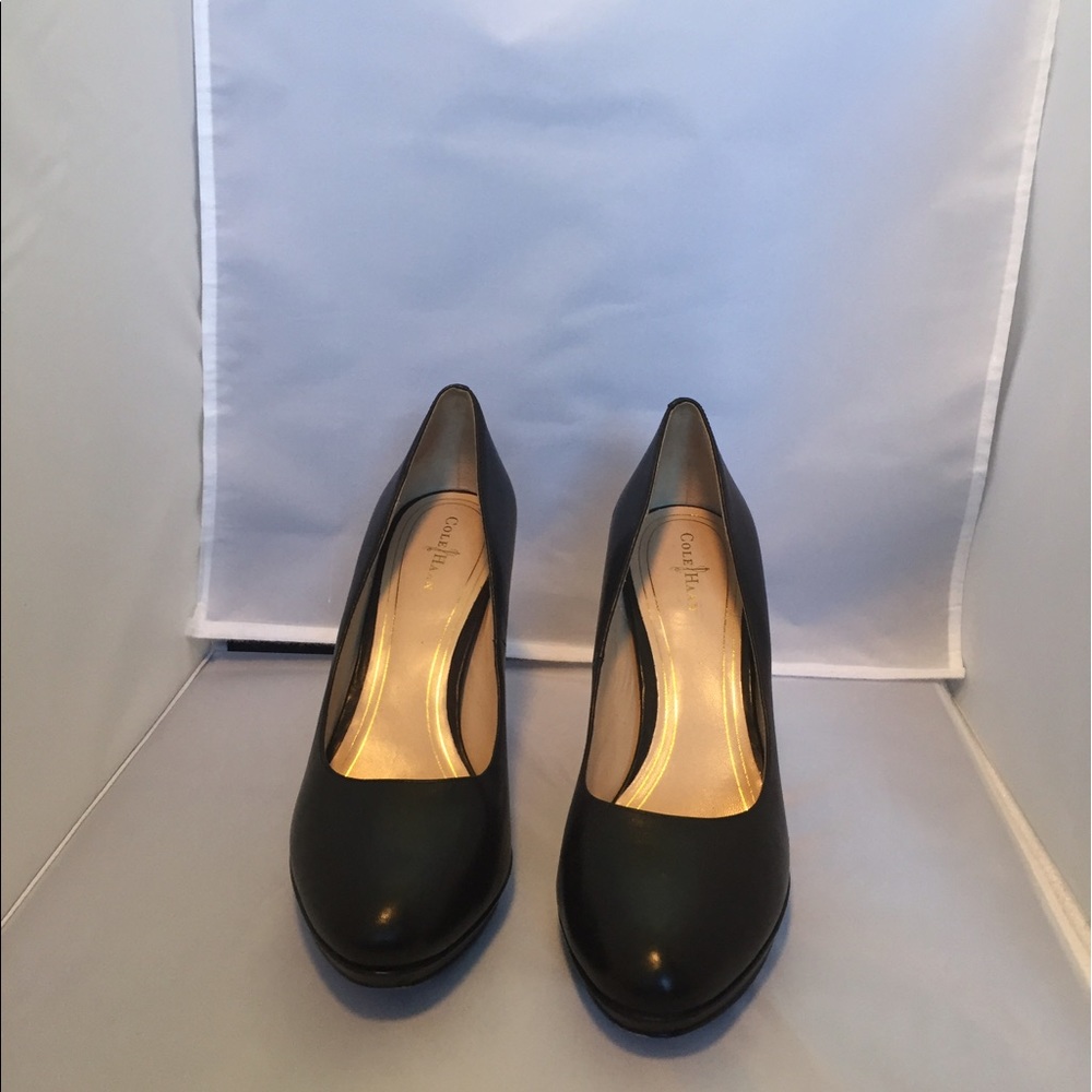 Black Platform Cole Haan Nike Air Margot Pumps