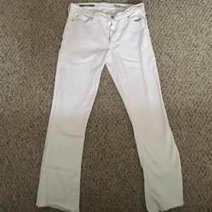 Gap original summer flare white jeans