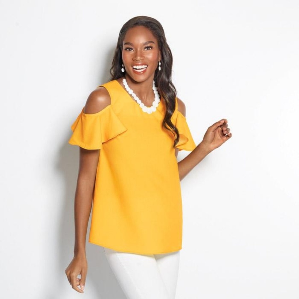 Day-to-Night Ruffle Blouse