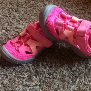 OshKosh water/walking shoes. Toddler size 8