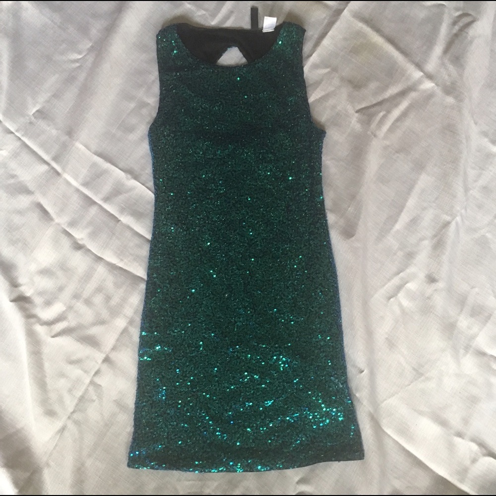 ‼️FINAL PRICE‼️BLUE/GREEN SEQUIN DRESS