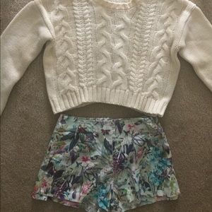 Floral shorts