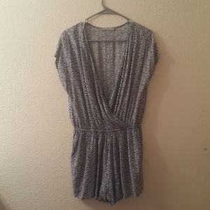 Stripped Romper