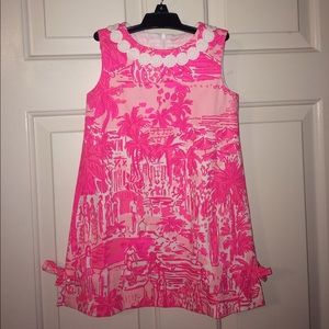 Lilly Pulitzer classic size 4 girls shift dress