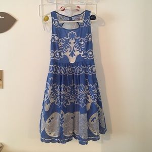 Tracy Reese summer fit and flare dress, size 10