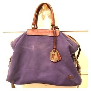 Dooney & Bourke Purple Satchel
