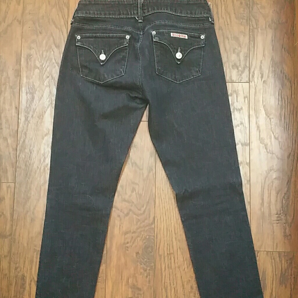 Hudson black jeans midrise