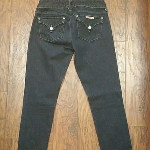 Hudson black jeans midrise