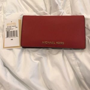 Michael Kors large slim wallet