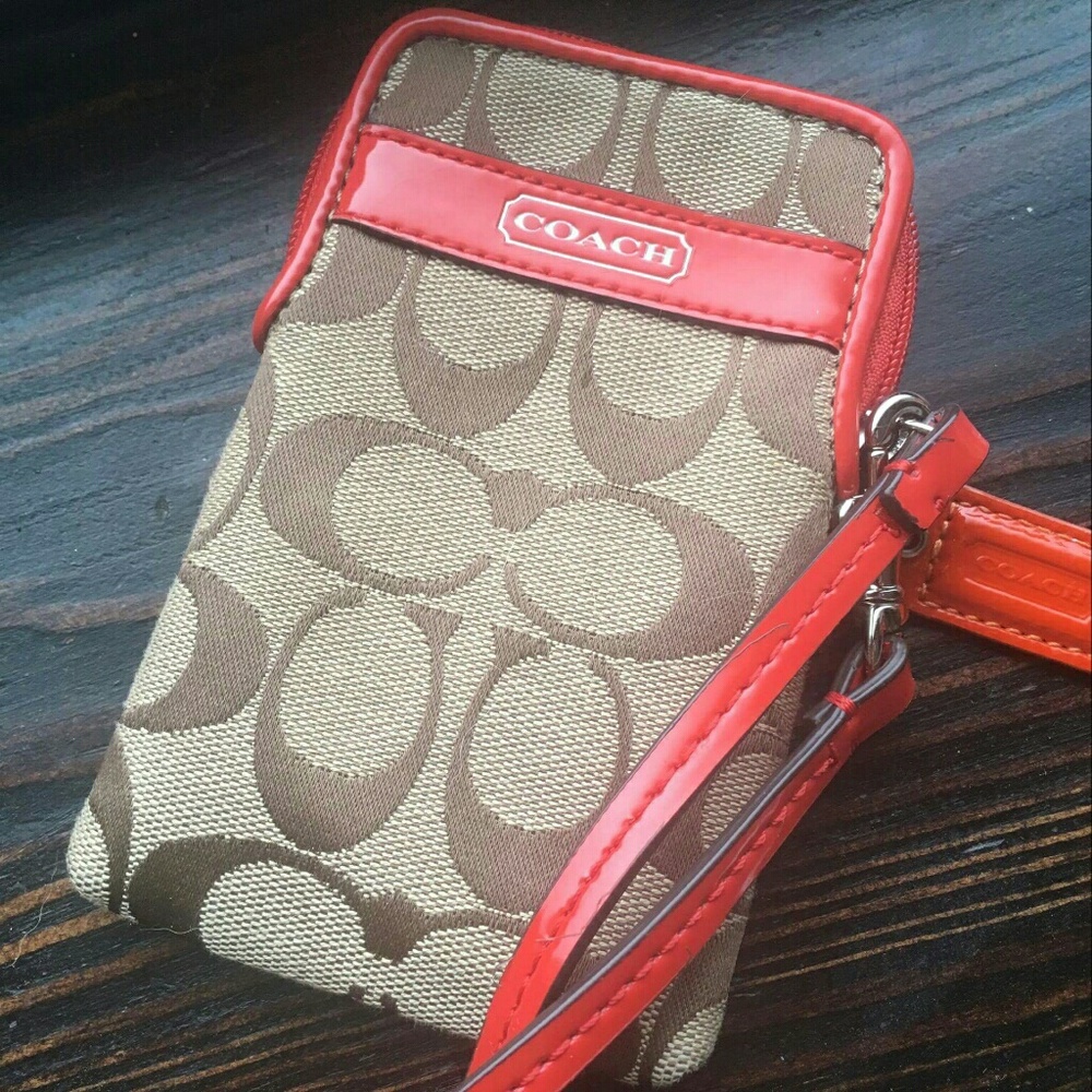Coach wristlet priced to sell