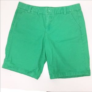 GAP Khakis "Boyfriend Roll Up" Shorts.