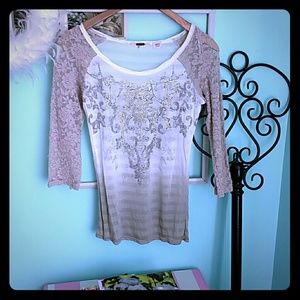 Miss me brand ombre top