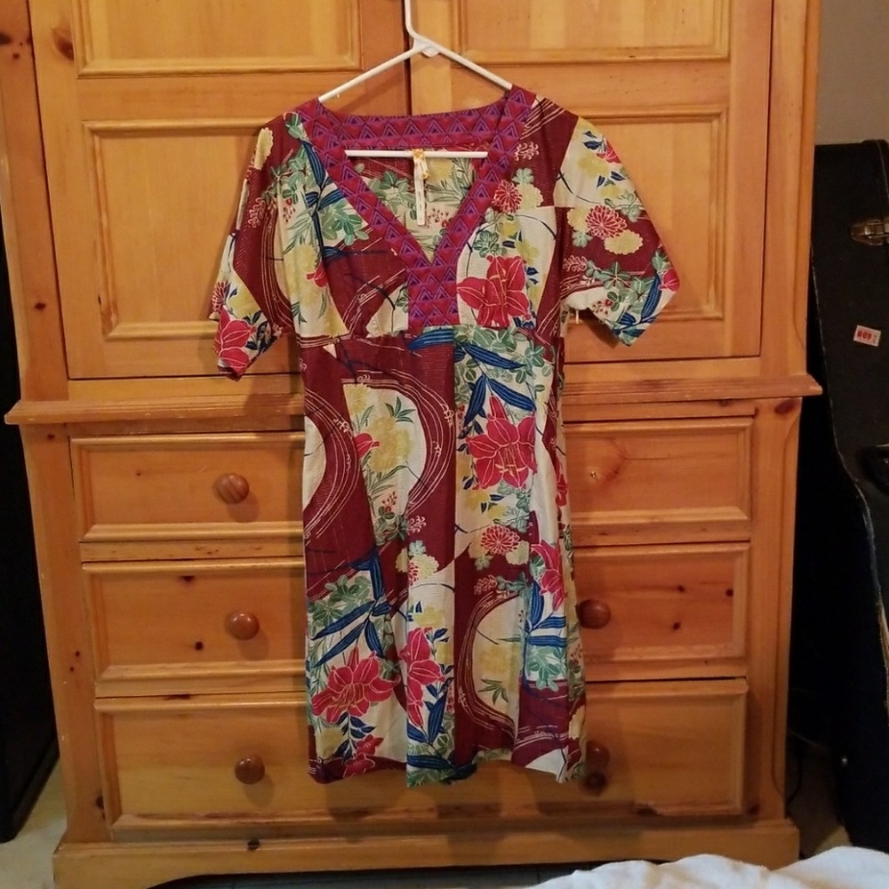 Anthropologie Maeve cotton/silk size 4 dress