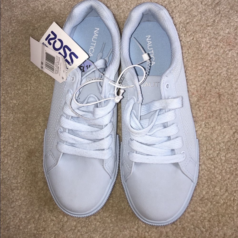 Nautica baby blue shoes
