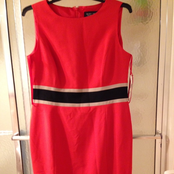 NWT Black Label Multicolored Dress; Size 12; $65 - Picture 1 of 8