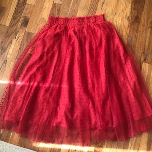 LC Lauren Conrad tulle skirt