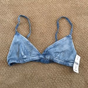 LF Love Mar Denim Bralette