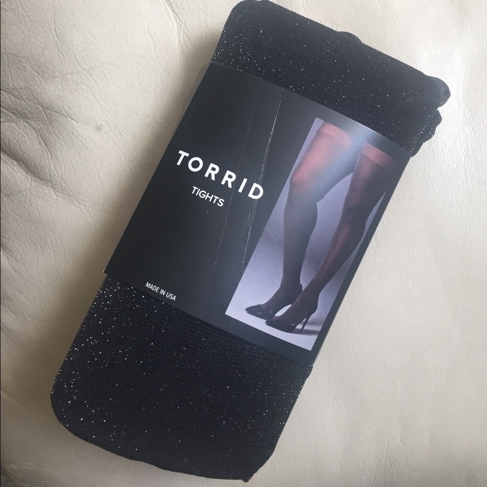 NEW shimmery Torrid tights