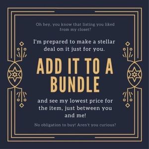 Don't Just Like It- Add it to a Bundle!