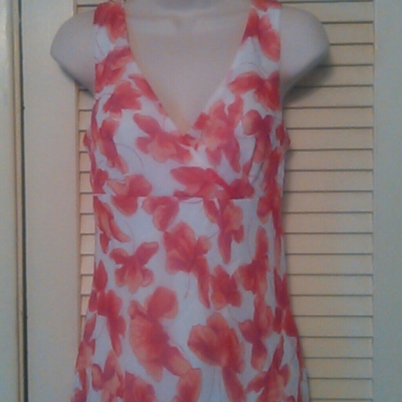 SIZE 7 CITY TRIANGLES SLEEVES DRESS - Picture 2 of 5