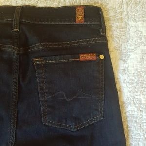 7 For All Mankind The High-Waist ankle jeans