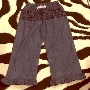 🎀NWOT Ruffle Butts Girls Pants-Size 3T🎀