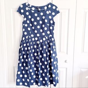 NWT Modcloth Polka Dot Dress