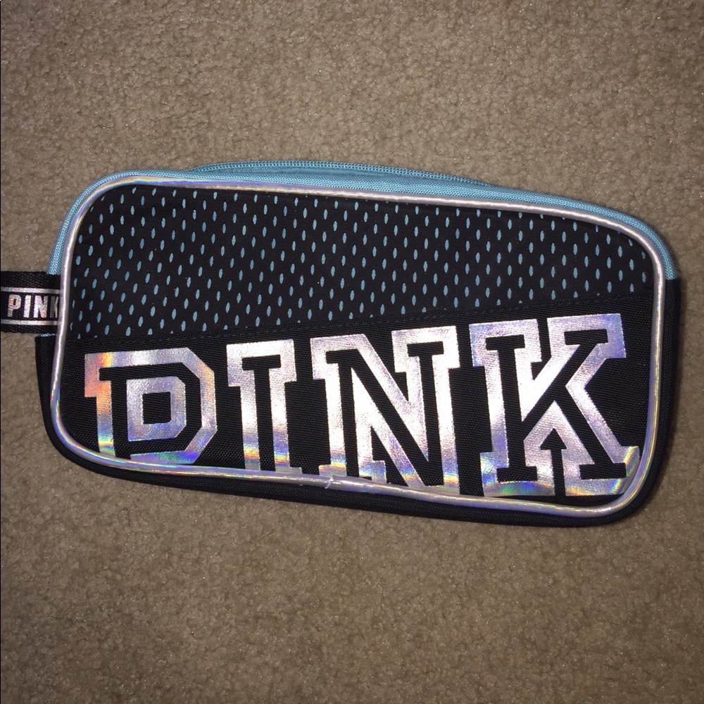 A makeup bag