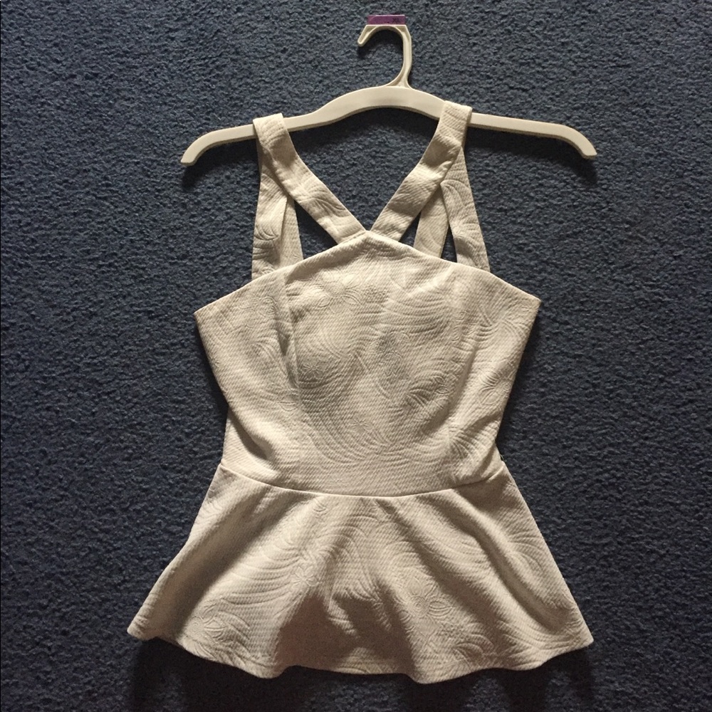 White tank top