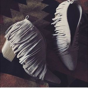 SOLD *NEW* Fringe Bootie